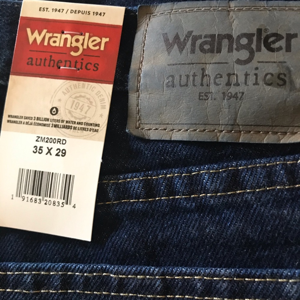 Men’s Wrangler Authentics 35x29